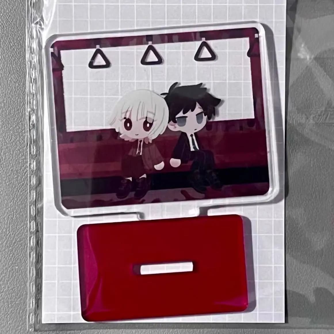 game acrylic Stand figure display Anime Saihate Station keychain Collection desk decoration Ornament accesorios Haru