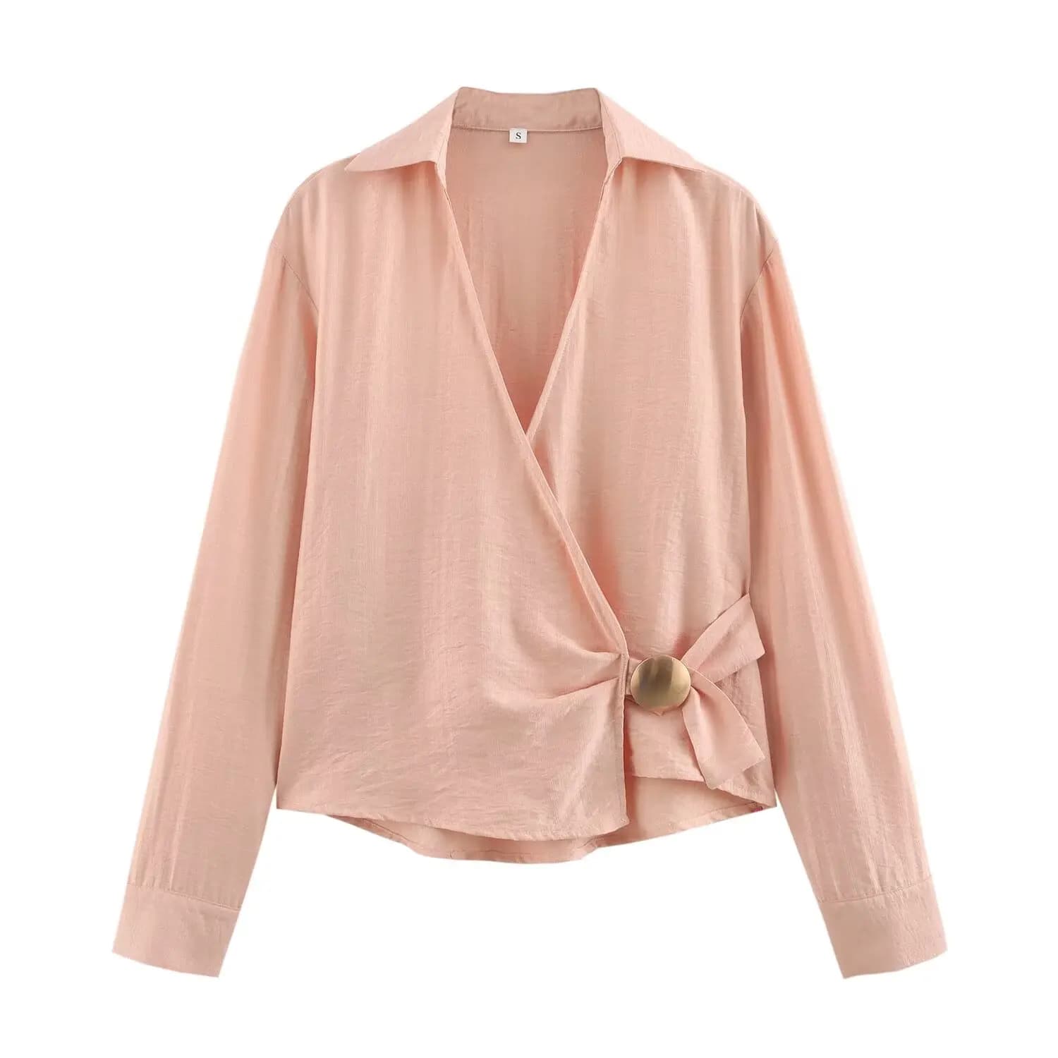 Women Shirts & Blouses Lightweight Female Elegant Shirts Women's Elegant Blouses Deals Long Sleeve Top 5029054