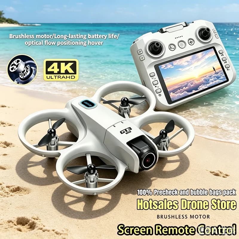 NEW 2026 Mini Foldable Drone 8K Aerial Photography Cameras Optical Flow Positioning Quadcopter Helicopter Drone Toys