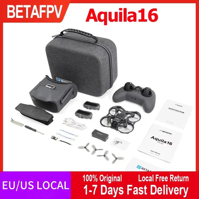 BETAFPV Aquila16 FPV Kit Brushless Racing Drone Professional Quadcopter Indoor Outdoor Mini Camera Drone C0