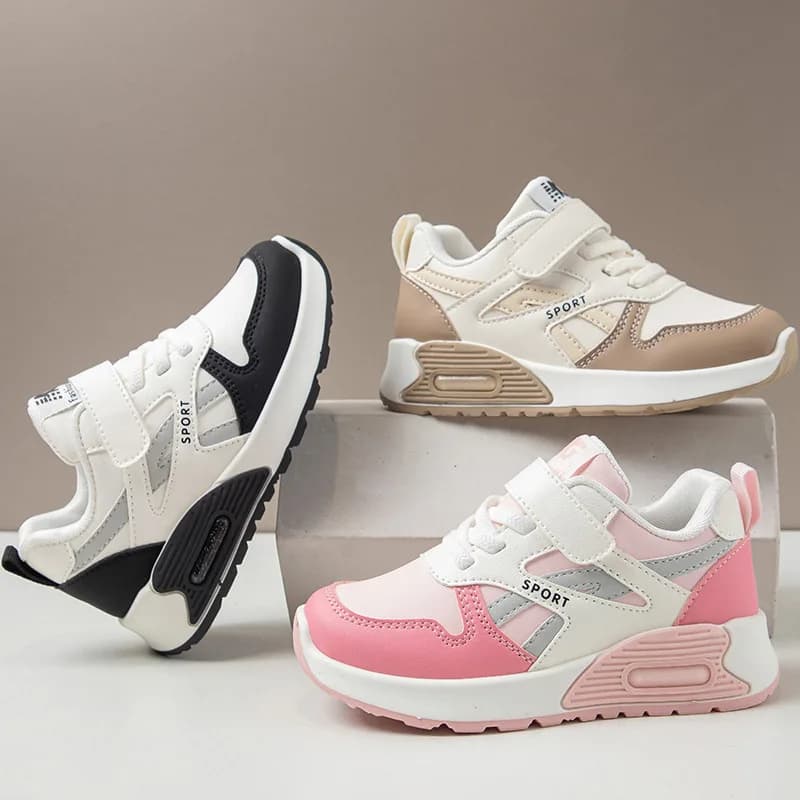 Zapatos De Mujer 2025, nuevas Zapatillas De deporte para niños, Zapatos cómodos De fondo suave para niño, Zapatos informales sencillos y versátiles para niñas, Zapatillas Niña