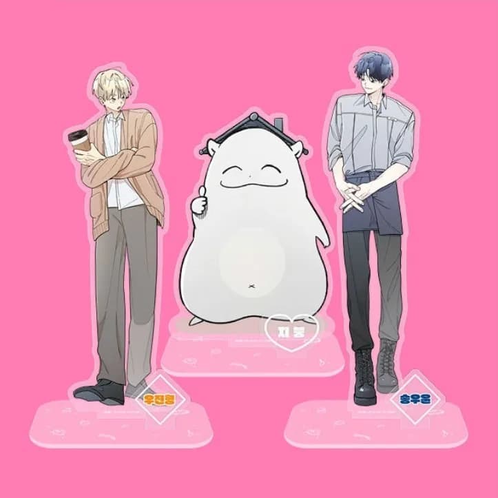 Expositor de Acrílico para Figuras de Moda, Colección de Llaveros de Anime, Decoración de Escritorio, Adorno, Accesorios